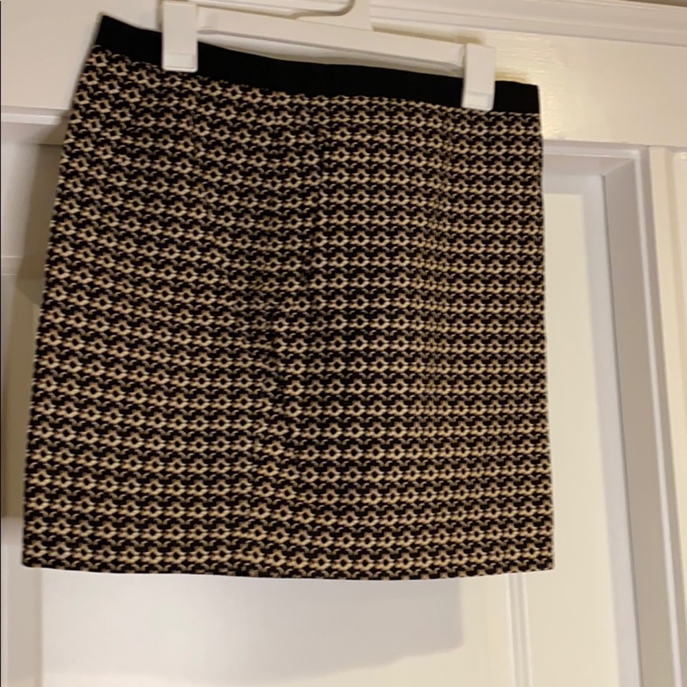 Pattern Mini Pencil Skirt